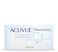 ACUVUE OASYS con tecnologia HYDRACLEAR PLUS - Lenti a contatto quindicinali - Protezione UV;-2.25 diottrie; BC 8.4; DIA 14.00; 12 lenti