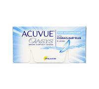 Acuvue lenti a contatto Acuvue Oasys for Astigmatism (6 lenti) Diottrie: 0.00, Raggio (BC): 8.60, Diametro: 14.50, CYL: -2.25, AXIS: 10°