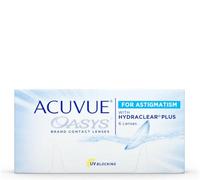Acuvue OASYS for ASTIGMATISM con tecnologia HYDRACLEAR PLUS - Lenti a contatto quindicinali -protezione UV,-3.25 diottrie, Cilindro -2.75, Asse 90, BC 8.6, DIA 14.50, 6 lenti