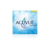 ACUVUE OASYS MAX 1-Day Multifocal; Lenti a contatto giornaliere; Visione chiara e nitida a tutte le distanze e in ogni condizione di luce;-0.50 diottrie; BC 8.4; DIA 14.30; ADD High; 90 lenti