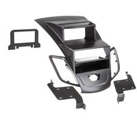 Ford Fiesta MK7 Placca Autoradio Montaggio Installazione Telaio 1-DIN 2-DIN Nero