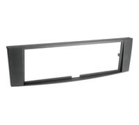 ACV Cornice Autoradio 1-DIN per Renault Laguna II Grandtour Facelift Nero Opaco