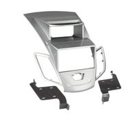 Per Ford Fiesta 7 JA8 Placca Autoradio Montaggio Cornice a Incasso 2-DIN Argento