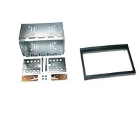 ACV Radioblende 2 DIN Cornice Doppio DIN per Porsche 911 Tipo 996 Nero Opaco