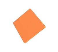 ACVACV Piastra Isolante in bachelite elettrica 150x150mm, Foglio di Resistenza alle Alte Temperature in Resina fenolica Arancione in bachelite(12mm)