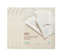 ACWELL - Licorice pH Balancing Real Toning Capsule Gel Mask - 34g*4pezzi