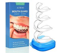 ACWOO Bite Bruxismo Notturno Automodellante, 4 x Denti Proteggi Denti Bocca Guardia, Byte Notte Automodellanti Bite per il Bruxismo, Bait Protezione Denti Notturno,Dispositivo di soluzione per russare
