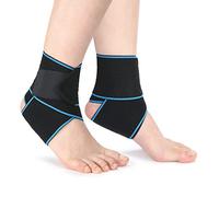 ACWOO Cavigliera Sportiva, 2 Pezzi Tutore Caviglia Distorsione Sport, Supporto Caviglia per Uomini e Donne, Cavigliera Ortopedica Regolabile Traspirante per Legamenti, Tendine, Sport