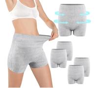 ACWOO Culotte Post Parto, 4 PCS Morbido e Traspirante Slip Monouso Dopo Parto, Quattro Angoli Mutandine per Gestante a Vita Alta Bassa e in Cotone, per Viaggiare, Dopo Parto, Maternita' Emergenza