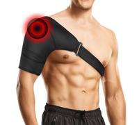 ACWOO Tutore Spalla, Supporto per Spalla Regolabile per Destra e Sinistra per Sollievo Dal Dolore Alla Spalla per Cuffia dei Rotatori, Tendinite, Lerapia a Freddo e Caldo per Uomini e Donne