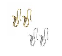 Acxico 2 paia di orecchini pendenti in oro antico + argento antico retrò egiziano cobra orecchini a forma di serpente pendenti da donna gioielli punk