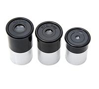 Acxico Set di 3 oculari universali per telescopio da 24,5 mm, H20 mm, H12,5 mm, SR4 mm, per fotografia astronomica, kit di accessori