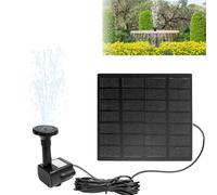 ACXIN Fontana solare per esterni, pompa solare, fontana, pompa solare, pompa da giardino per laghetto da giardino (1,8 W quadrato)