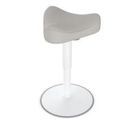 ACXIN Sgabello ergonomico da ufficio, altezza regolabile, 47-65 cm, con base antiscivolo, per casa e ufficio, grigio