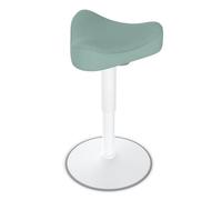 ACXIN Sgabello ergonomico da ufficio, altezza regolabile, 47-65 cm, con base antiscivolo, per casa e ufficio, colore: verde
