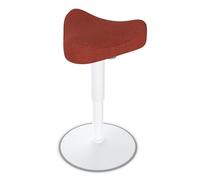 ACXIN Sgabello ergonomico da ufficio, altezza regolabile, 47-65 cm, con base antiscivolo, per casa e ufficio, arancione