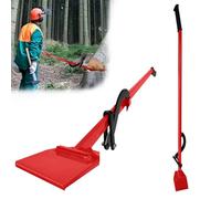 ACXIN Sollevatore per cascate degli alberi, 130 cm, sollevatore forgiato con gancio reversibile e impugnatura ergonomica antiscivolo, aiuto per la caduta degli alberi