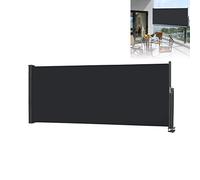 ACXIN Tenda da sole laterale allungabile, frangivento, in tessuto per terrazza e balcone, (100 x 300 cm, antracite)