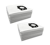 AD-6 PZ 12 Sacchetti for aspirapolvere Compatibile con Karcher MV4 MV5 MV6 WD4 WD5 WD6 WD4000-WD5999 (Color : White 2 set)