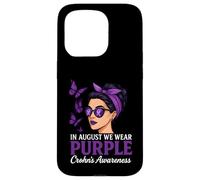ad agosto Indossiamo la consapevolezza internazionale dell'overdose viola Custodia per iPhone 15 Pro