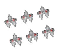 Ad alta efficienza Ossigeno Acquari Pompe Valvole Regolatore Flusso d'aria a basso rumore Pompe d'aria silenziose Accessori Valvole resistenti alla corrosione