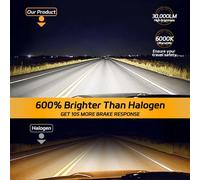 Ad alta potenza D2S D4S D2R D4R Led faro per auto Canbus HID Led lampadina allo xeno 1:1 Turbo D1R Led lampada per auto luce automatica 6000K Plug and Play