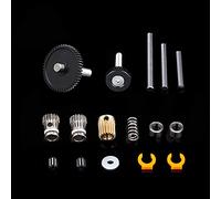 Ad alta Precisione Stampante 3D Dual Direct Drive Basic Kit con Nichelatura Ingranaggi in Acciaio Temprato compatibili con DDB Estrusore Dual Gear FAI DA TE USO