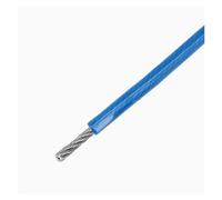 Ad Alta Resistenza Cavo metallico rivestito in PVC colorato in acciaio inossidabile 304 da 0,38 mm a 8 mm(Blue,0.8mm-200m)