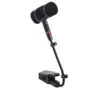 Ad alta resistenza Sassofono Mic Clip Holder Ampia Compatibilità Per Live Streaming Musica Fare Registrazione Vocale Cantare Record Mic Mount Stand