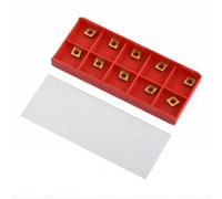 Ad alte prestazioni 10pcs CCMT060204HM YBC251 Inserti in carburo per Tornio CNC Per Tornio Strumento di Lavorazione Acciaio Soluzione