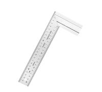 Ad alte prestazioni in acciaio inox 90 gradi curvo righello con foro appeso per misurazioni tecniche accurate quadrate di potenza pesante