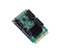 Ad alte prestazioni PCIe A 2/4 SATA3.0 Adattatore Porta Per Desktop E Laptop Aggiornamenti Di Archiviazione Spessa Goldfingers Scheda di Espansione