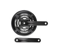 Ad alte prestazioni Piazza Coni Guarnitura Con Stretta Largo Dente Chainring Opzione Per City Pendolari Biciclette Peso Leggero Guarnitura