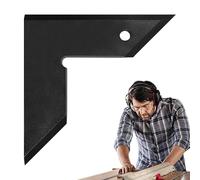 Ad Angolo Retto,di Misura in Lega di Alluminio per Angoli 45 e 90 Gradi,Righello Angolare per Falegnameria | per Ingegneri Falegnami Regolazioni Macchine Laboratori Costruzioni