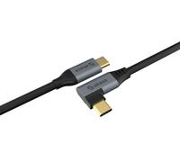 Ad Angolo Retto USB 2.0 Tipo C 100W Pd Cavo di Ricarica,1m Nero - AK-CBUB68-10BK