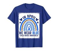 Ad aprile indossiamo Nastro Blu Blu per la consapevolezza degli abusi sui minori Maglietta