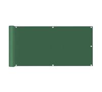 AD-BCrbgen Bordo for balconi, Resistente alle intemperie, Protezione UV, Opaco, Privacy al 100%, for recinzioni, terrazze, Giardini, Piscine, Verde Scuro(Green)