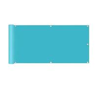 AD-BCrbgen Bordo for balconi, Resistente alle intemperie, Protezione UV, Opaco, Privacy al 100%, for recinzioni, terrazze, Giardini, Piscine, Verde Scuro(Blue)