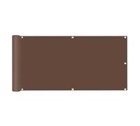 AD-BCrbgen Bordo for balconi, Resistente alle intemperie, Protezione UV, Opaco, Privacy al 100%, for recinzioni, terrazze, Giardini, Piscine, Verde Scuro(Coffee)