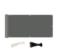 AD-BCrbgen Bordo for balconi, Resistente alle intemperie, Protezione UV, Opaco, Privacy al 100%, for recinzioni, terrazze, Giardini, Piscine, Verde Scuro(Gray)