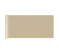 AD-BCrbgen Bordo for balconi, Resistente alle intemperie, Protezione UV, Opaco, Privacy al 100%, for recinzioni, terrazze, Giardini, Piscine, Verde Scuro(Yellow)