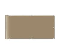 AD-BCrbgen Bordo for balconi, Resistente alle intemperie, Protezione UV, Opaco, Privacy al 100%, for recinzioni, terrazze, Giardini, Piscine, Verde Scuro(Khaki)