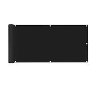 AD-BCrbgen Bordo for balconi, Resistente alle intemperie, Protezione UV, Opaco, Privacy al 100%, for recinzioni, terrazze, Giardini, Piscine, Verde Scuro(Black)