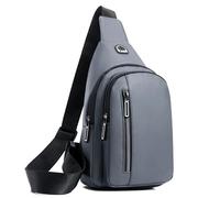 AD-BCrbgen Borsa a Tracolla Singola con Tracolla, Grande capacità, Zaino da Uomo, for Sport e Tempo Libero, con Membrana(Beige)