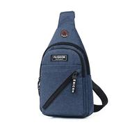 AD-BCrbgen Borsa a Tracolla Singola con Tracolla, Grande capacità, Zaino da Uomo, for Sport e Tempo Libero, con Membrana(Sky Blue)