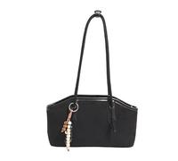 AD-BCrbgen Borsa a Tracolla Vintage da Donna, Borsa Autunnale Y2k con Manico Superiore, Borsa a Mano in Pelle, Piccole Borse a Tracolla for l'autunno(Sude-Black)