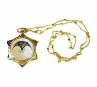 AD-BCrbgen Orologio da Tasca Meccanico Steampunk da 2 Pezzi con Catena - Orologio da Uomo Vintage in Ottone a Carica Manuale, Orologio da Gilet in Stile Antico e Set di Accessori for ciondoli