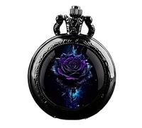 AD-BCrbgen Orologio da Tasca Meccanico Steampunk da 2 Pezzi con Catena - Orologio da Uomo Vintage in Ottone a Carica Manuale, Orologio da Gilet in Stile Antico e Set di Accessori for ciondoli