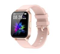 AD-BCrbgen Smartwatch Sportivo Impermeabile con Ricarica Magnetica Multifunzione Bluetooth Frequenza cardiaca Keep Step Orologio Sportivo con Braccialetto Intelligente (Color : Pink)