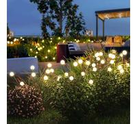 Ad Energia Solare Firefly Giardino Palo Luci LED Sentiero Aperto Decorativo Luce